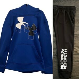 Under Armour hooded sweatshirt and pants